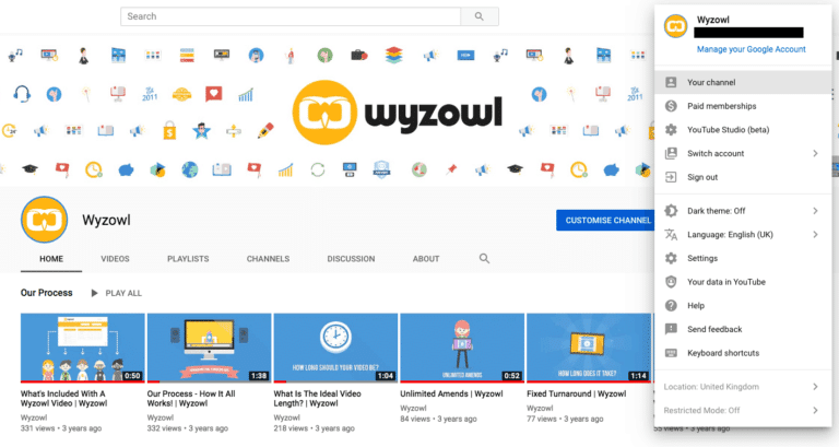 Youtube Banner Size And Dimensions Guide Wyzowl