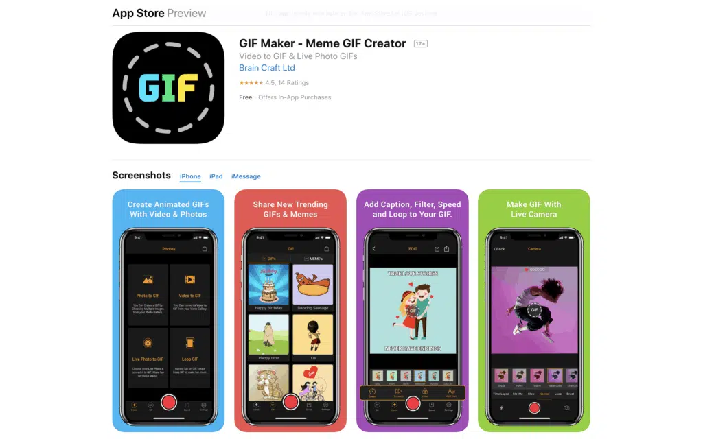 12 Best GIF Maker Apps on iPhone and Android | Wyzowl