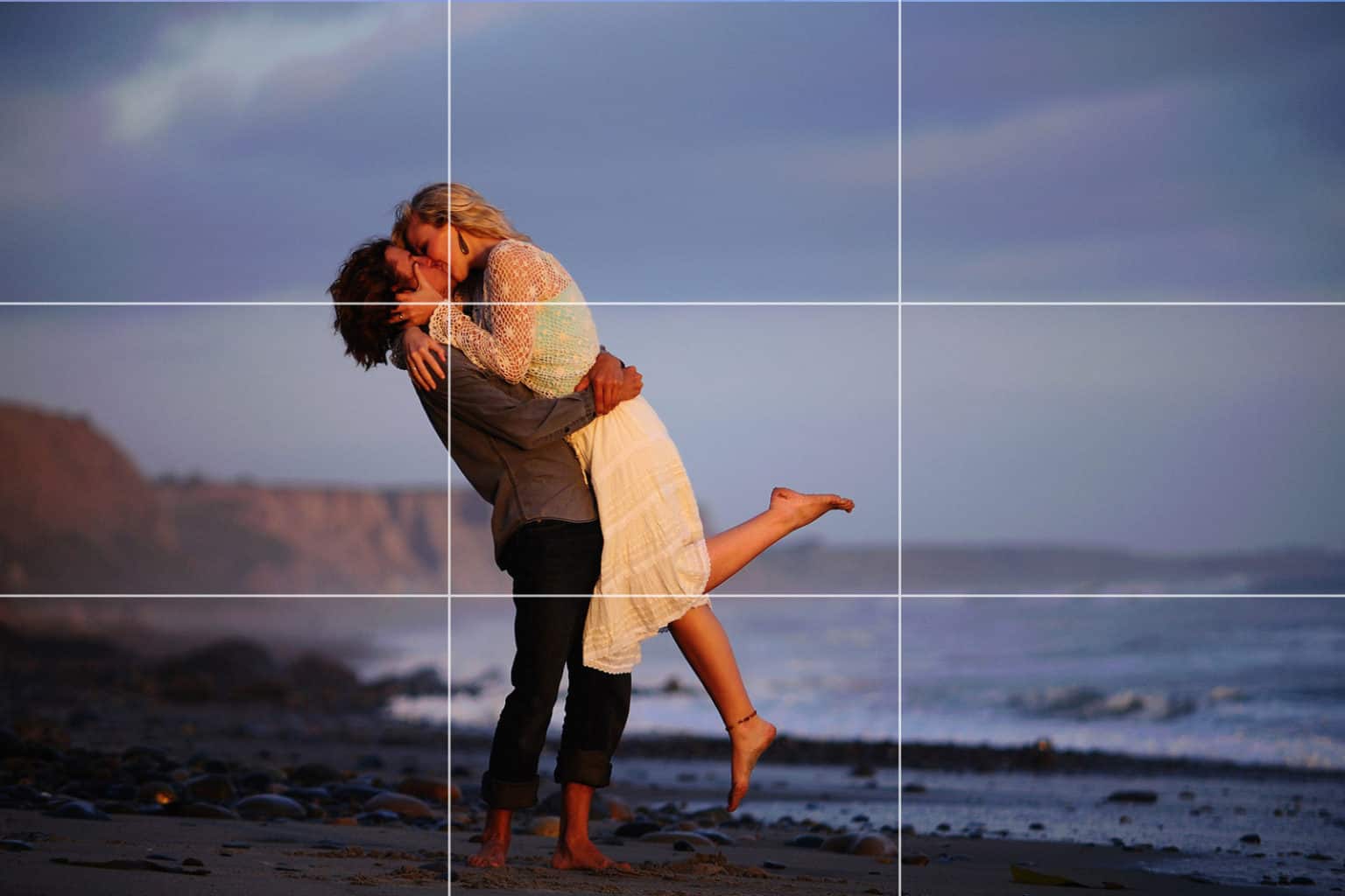 Rule of thirds couple