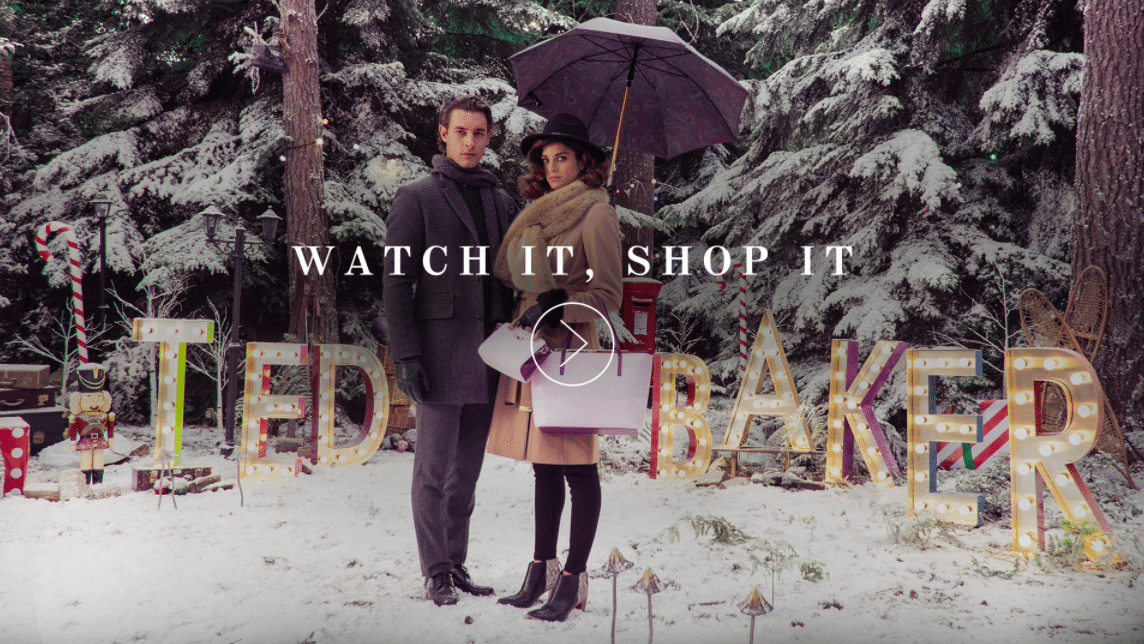 Ted Baker interactive video