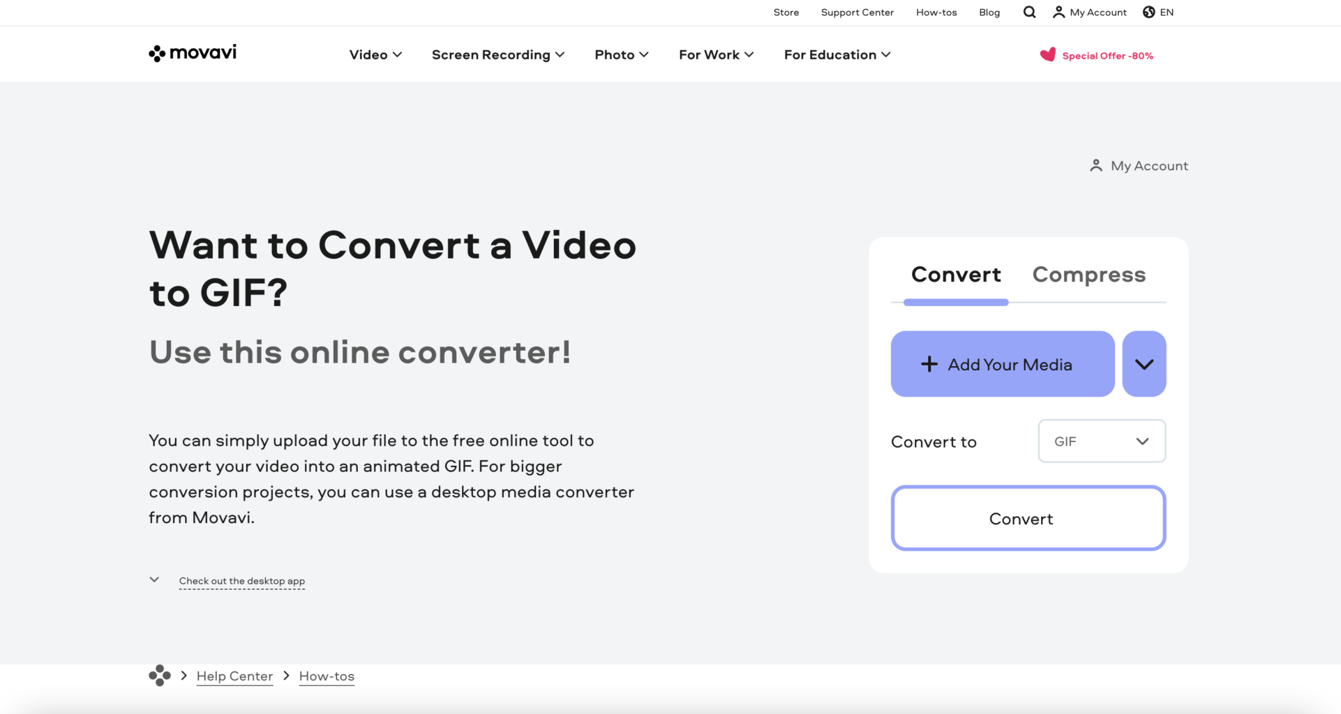 Top 5 Methods to Convert MOV Video into Animated GIF Image Easily