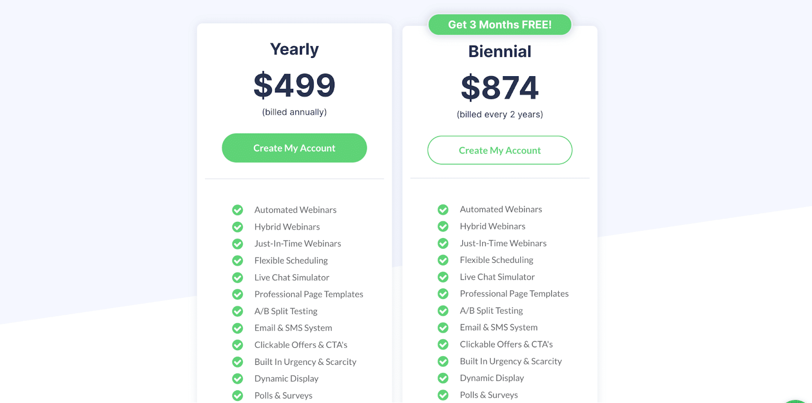 EverWebinar pricing